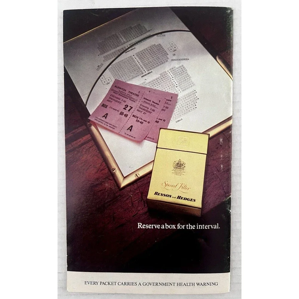 Vintage Duke of York’s Theatre London Programme Leslie Phillips West End Play 74